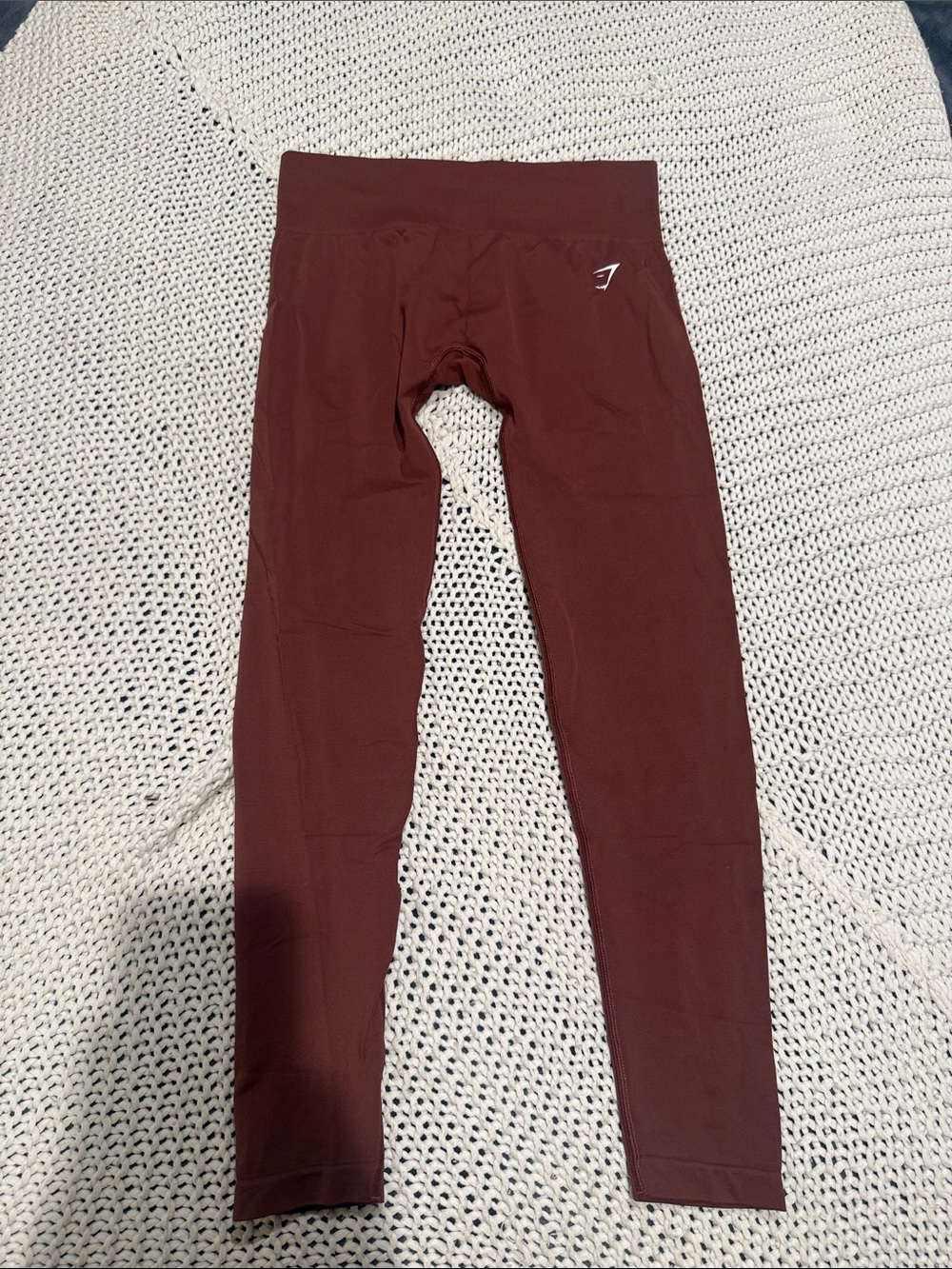 Womab Maroon Athletic Leggings - Unknown Brand